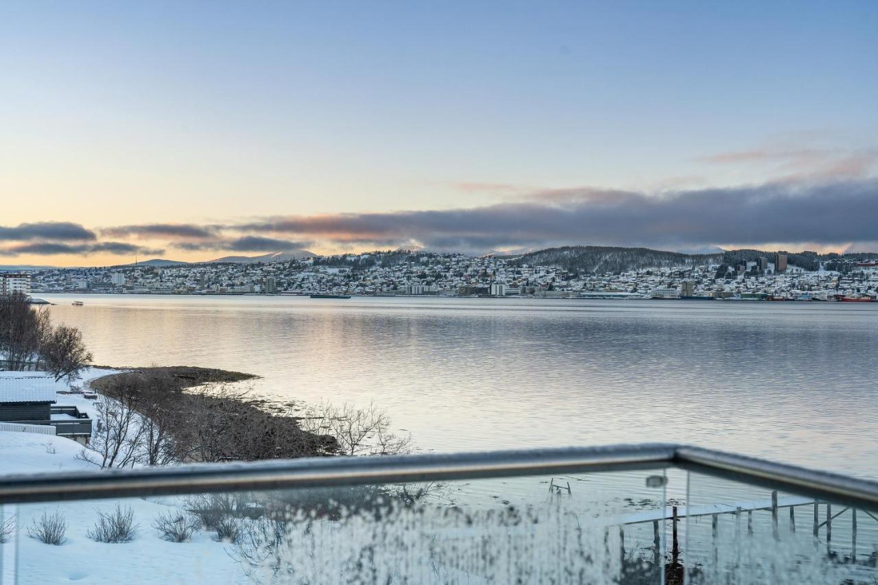 Oceanfront Penthouse Duplex Wamazing View! Apartment Tromso Bagian luar foto