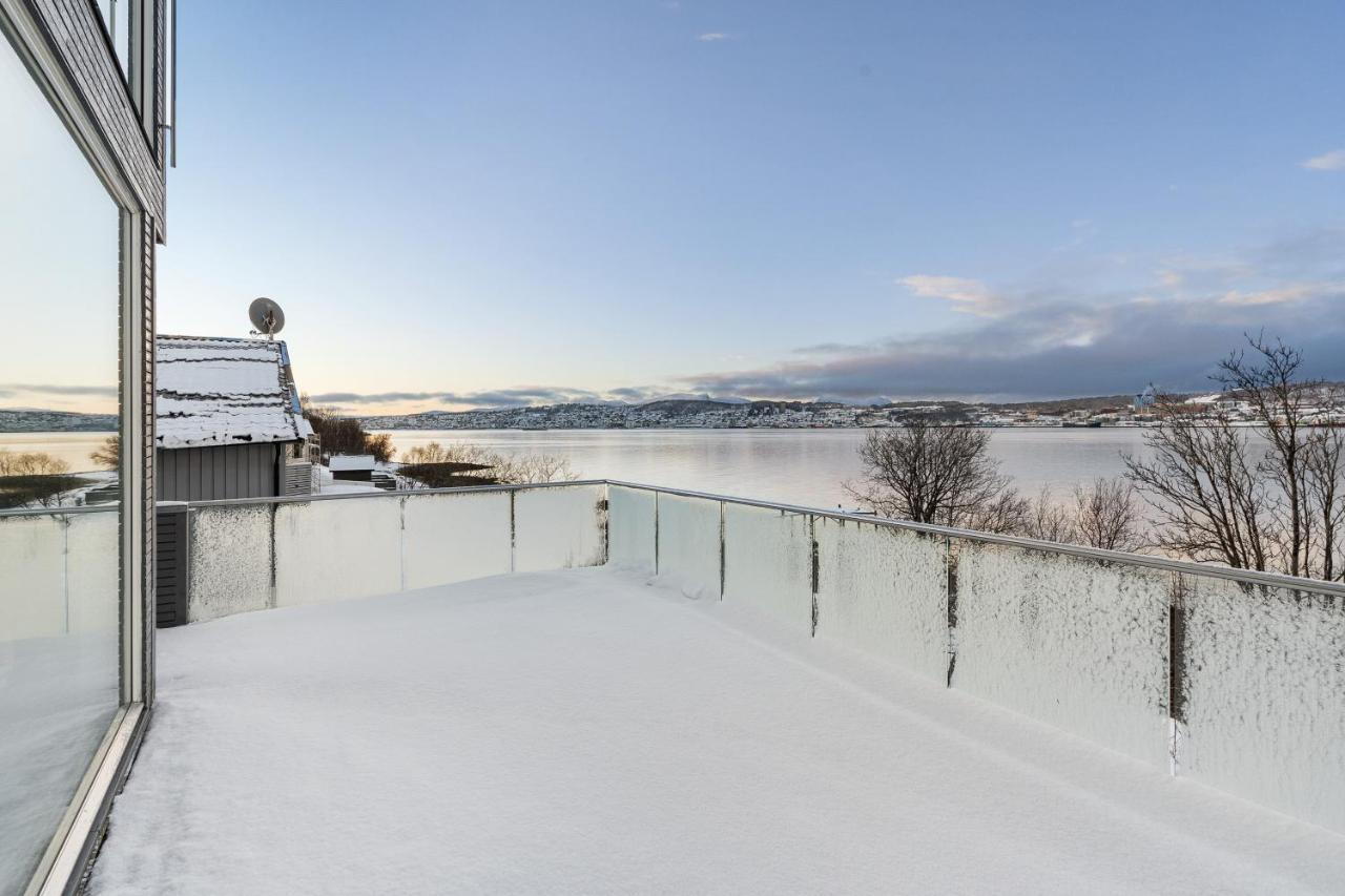 Oceanfront Penthouse Duplex Wamazing View! Apartment Tromso Bagian luar foto