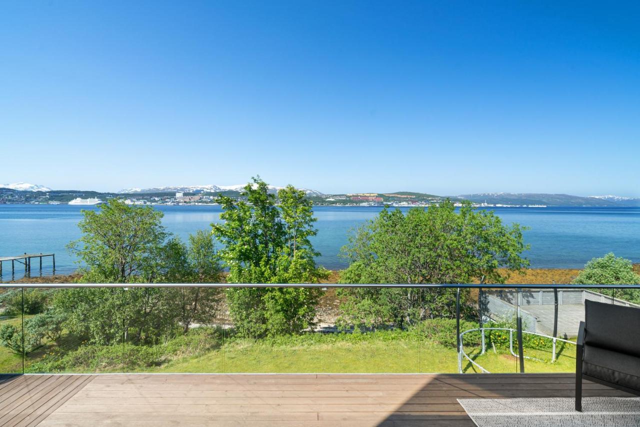 Oceanfront Penthouse Duplex Wamazing View! Apartment Tromso Bagian luar foto