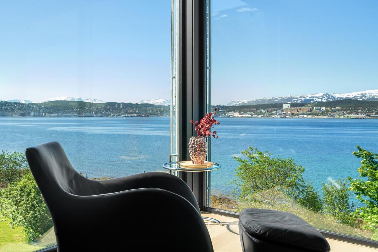 Oceanfront Penthouse Duplex Wamazing View! Apartment Tromso Bagian luar foto